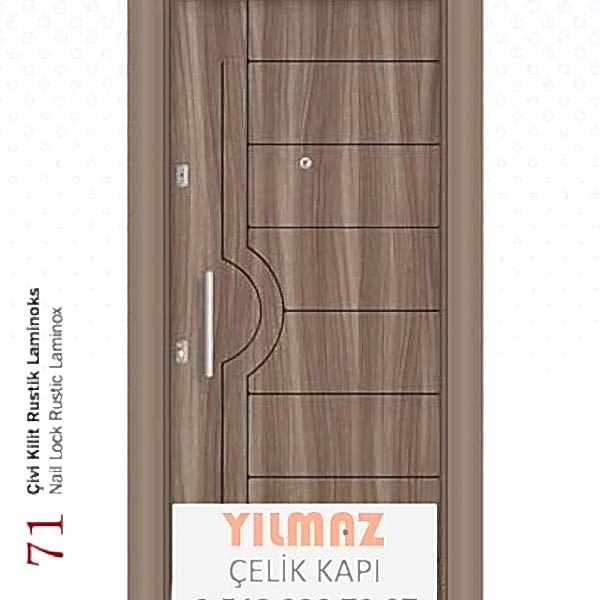 71 Çivi Kilit Rustik Laminoks